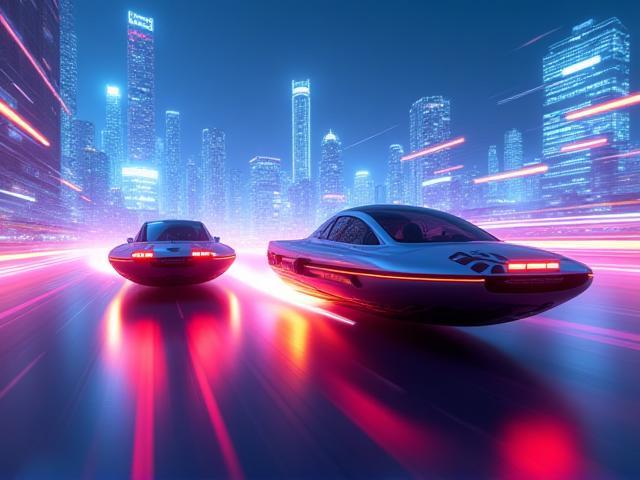 Игра Future Racers - футуристична състезателна арена